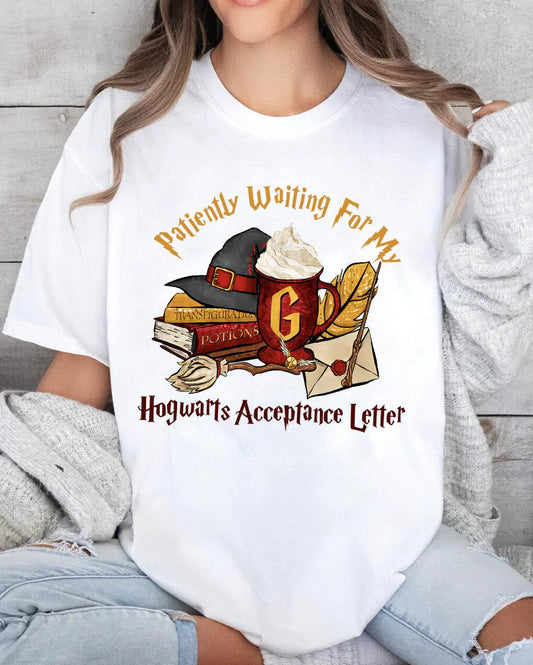 Hogwarts Invite Letter Shirt